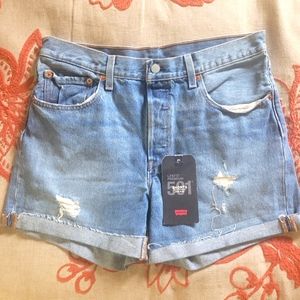 Levi denim shorts